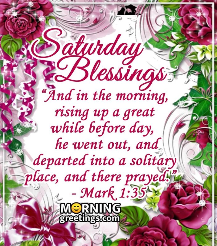 Saturday Blessings