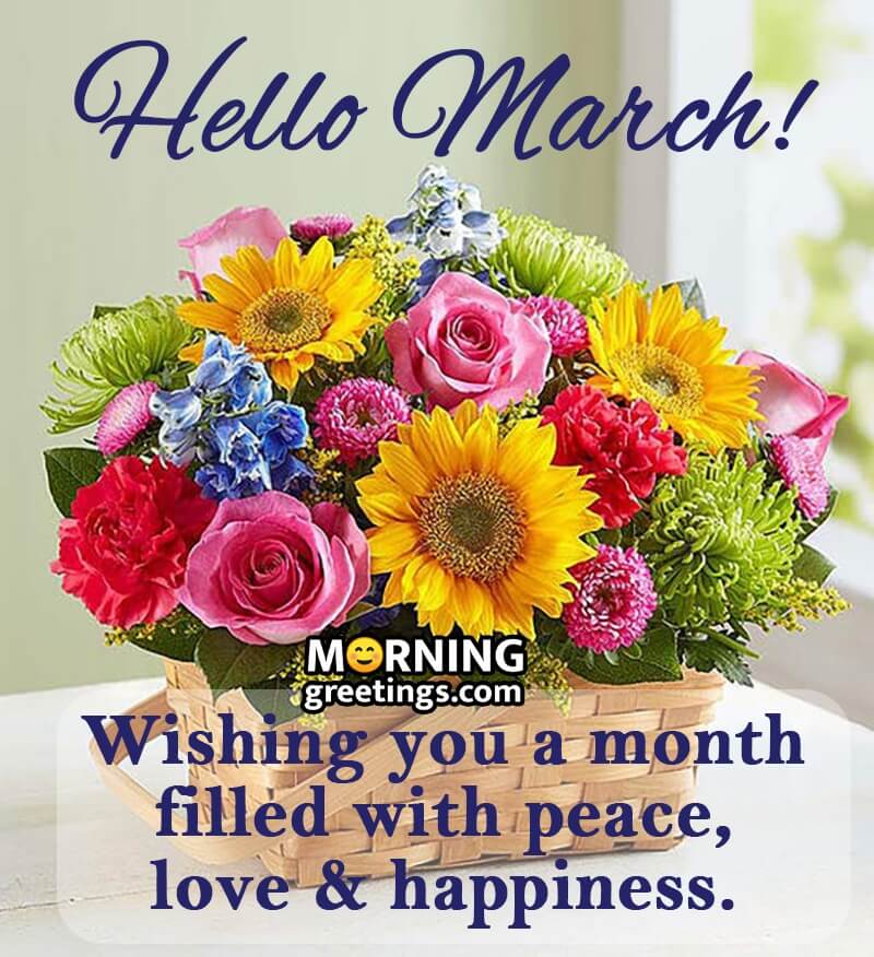 Wishing You A Month Of March