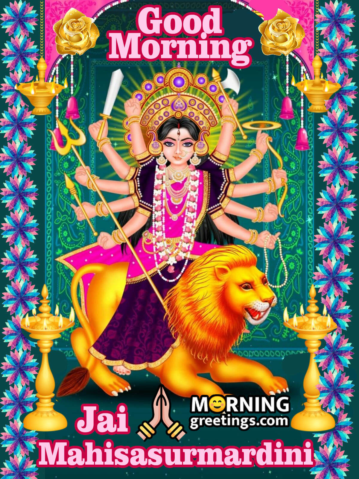 Good Morning Jai Mahisasurmardini