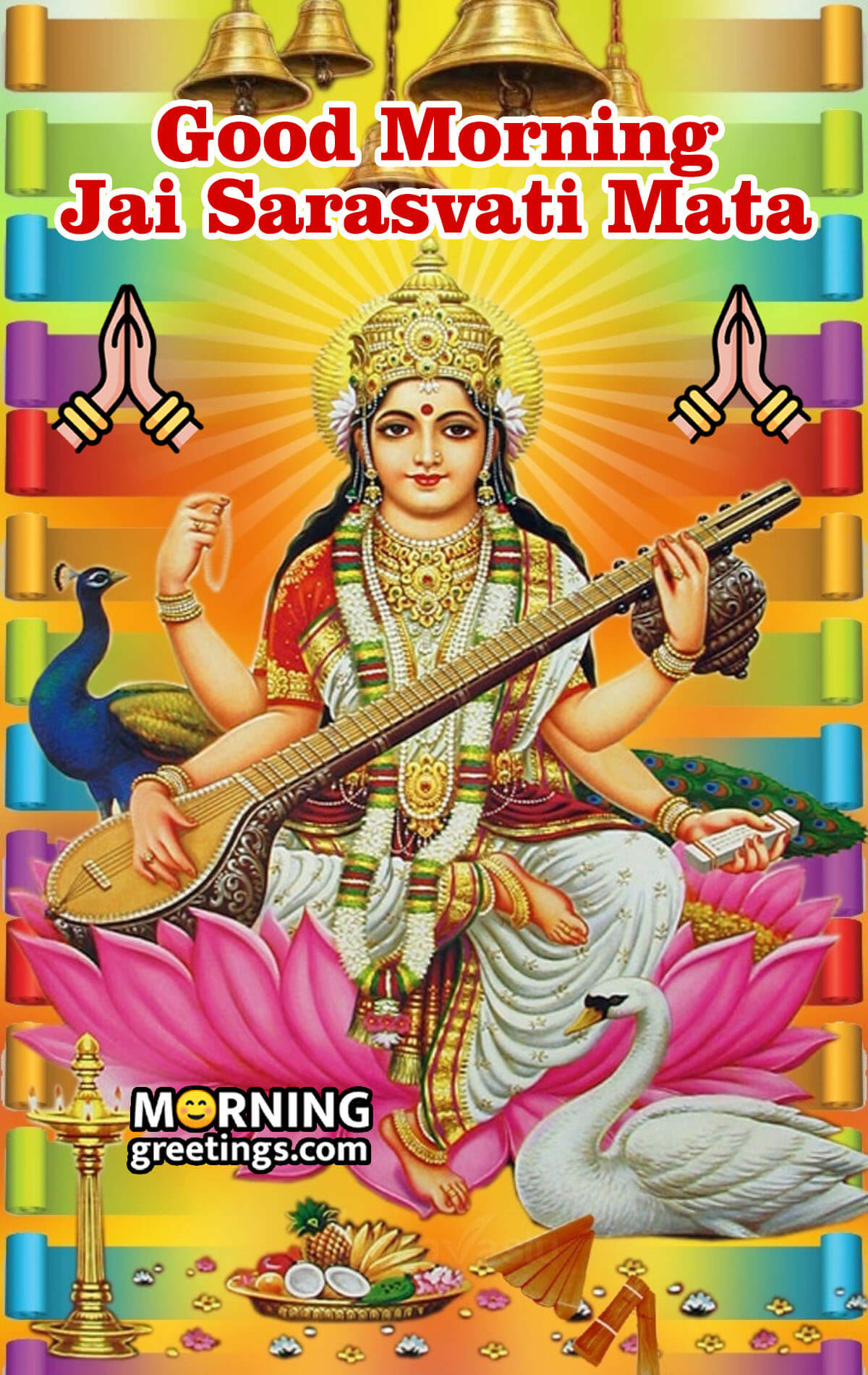 Good Morning Jai Sarasvati Mata