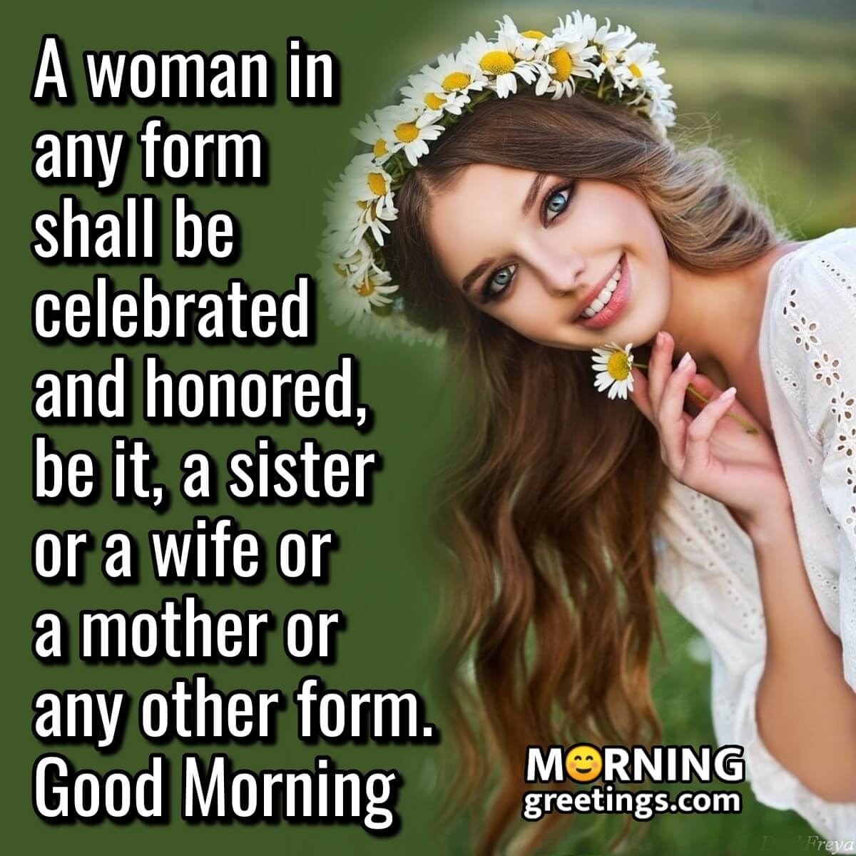 Good Morning Quote For All Woman