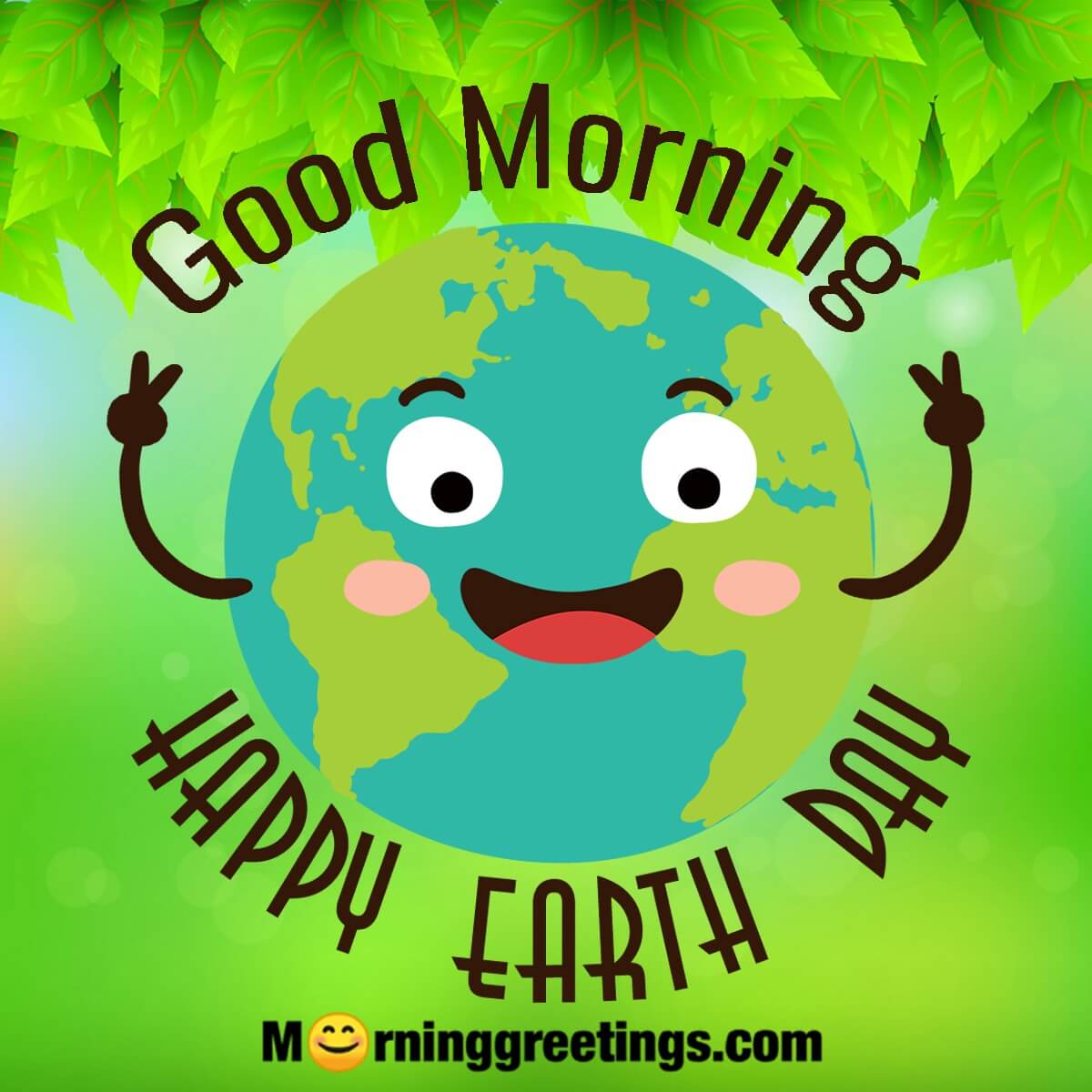 Good Morning Earth Day Card