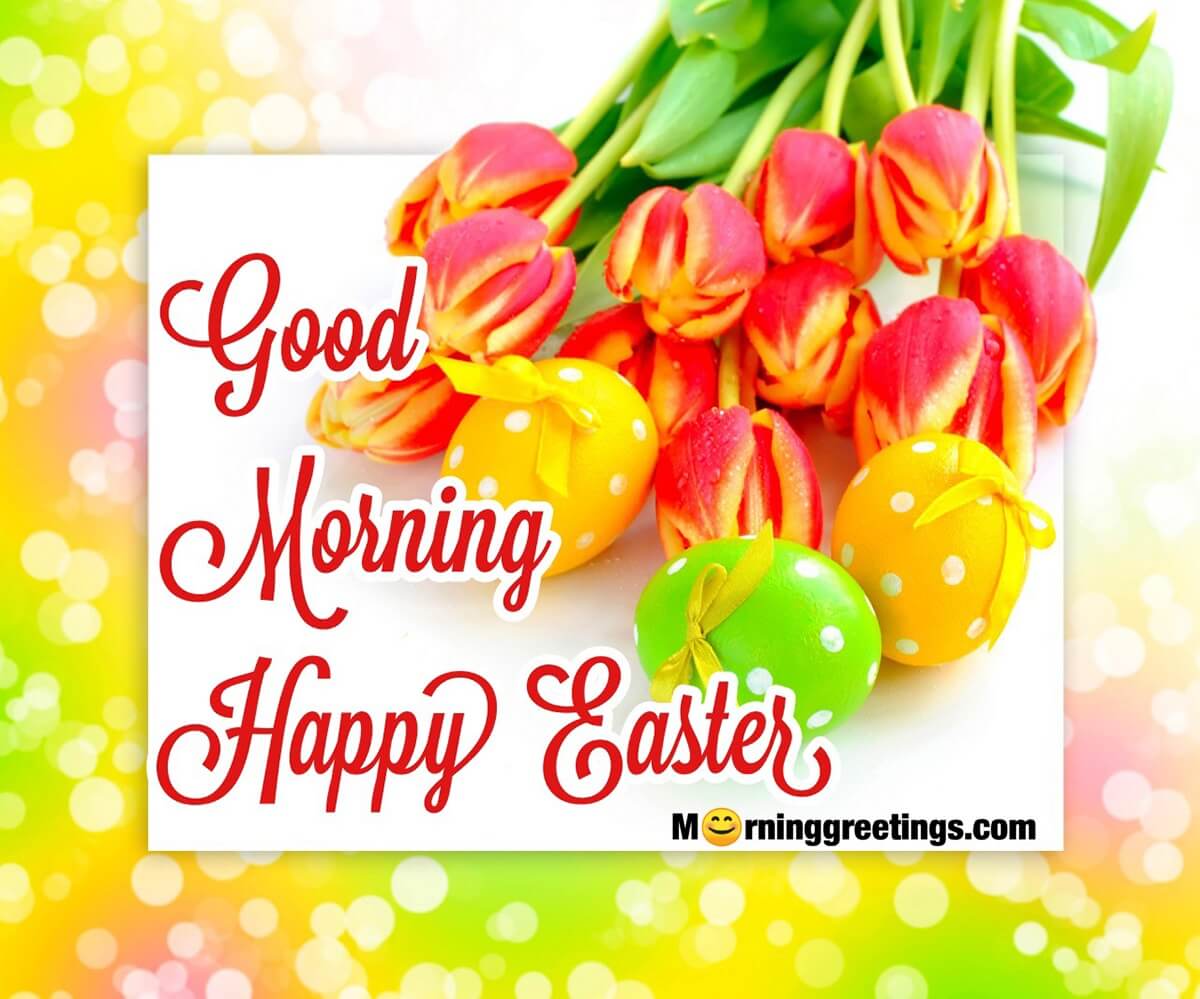 Good Morning Happy Easter Pic