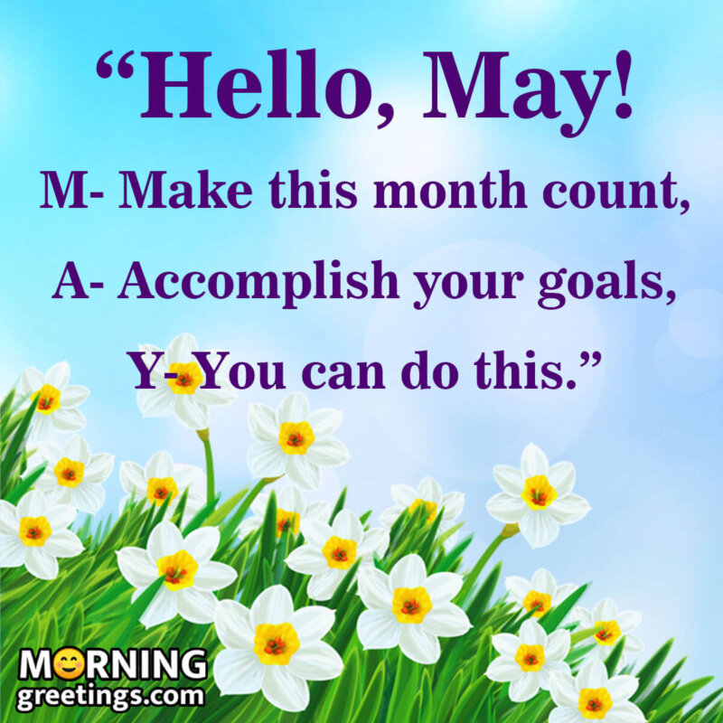 Hello May Quote