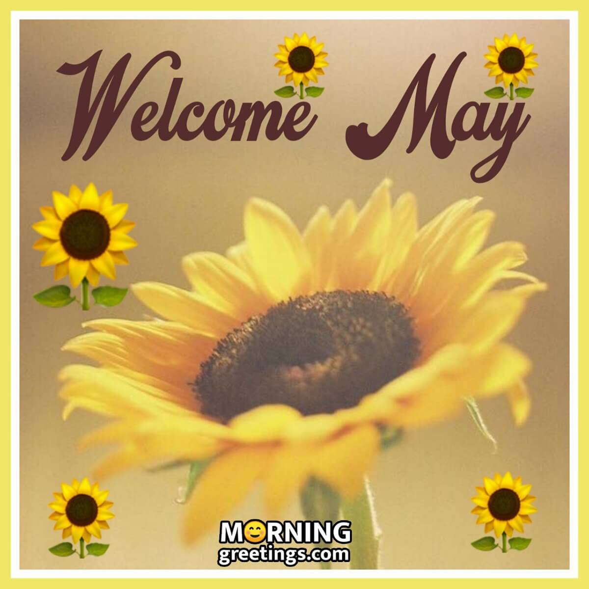 Welcome May Card