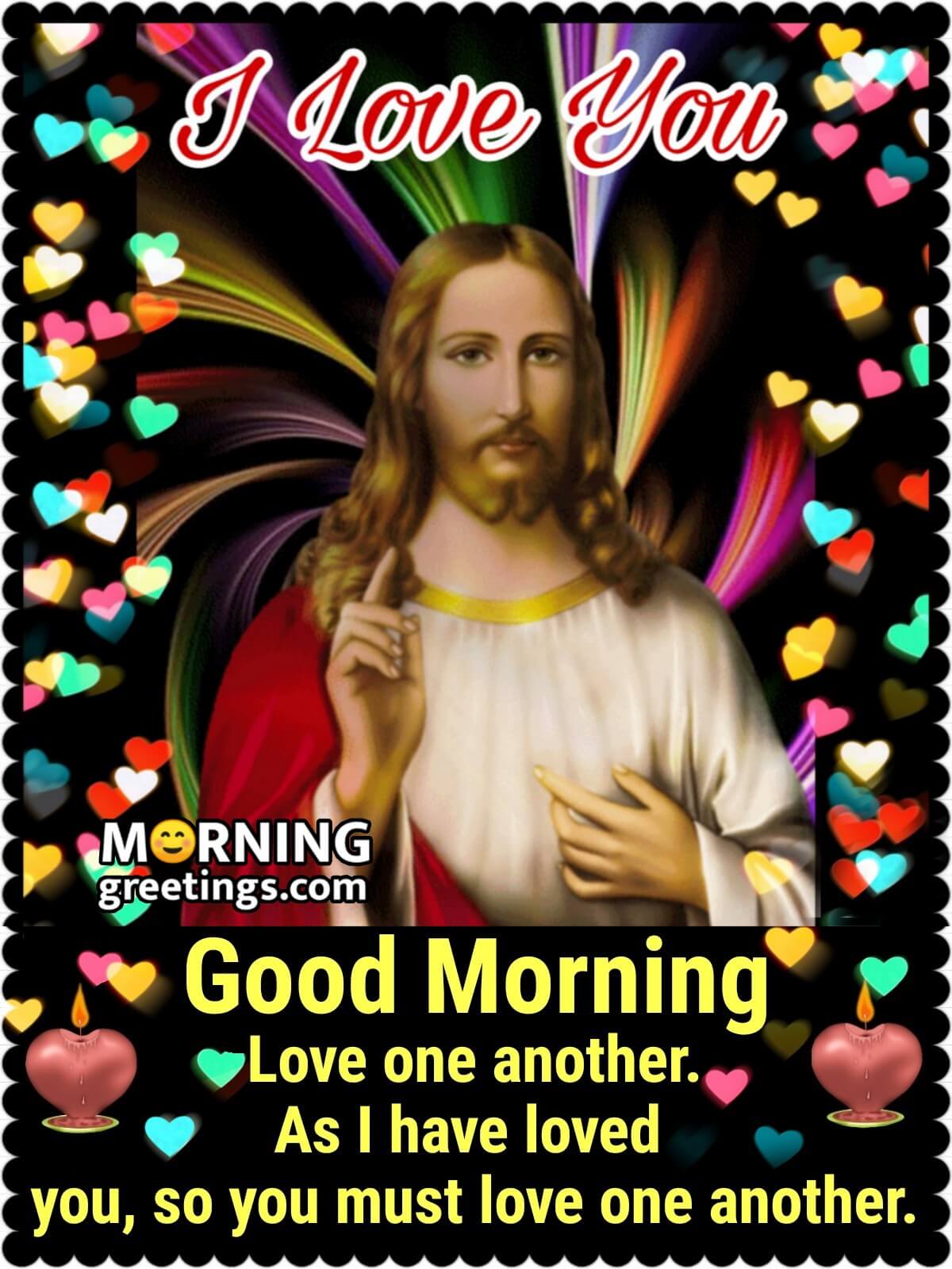 Good Morning Jesus Christ Quote On Love