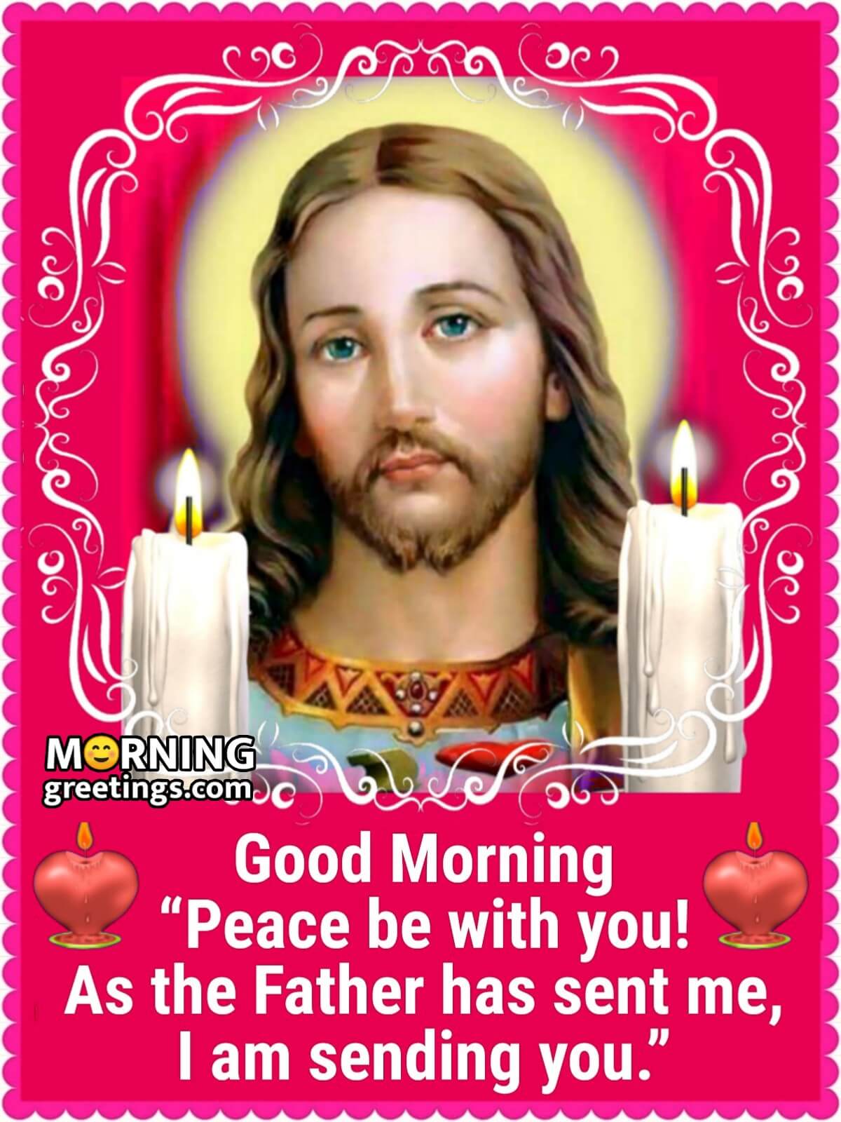 Good Morning Jesus Christ Quote On Peace