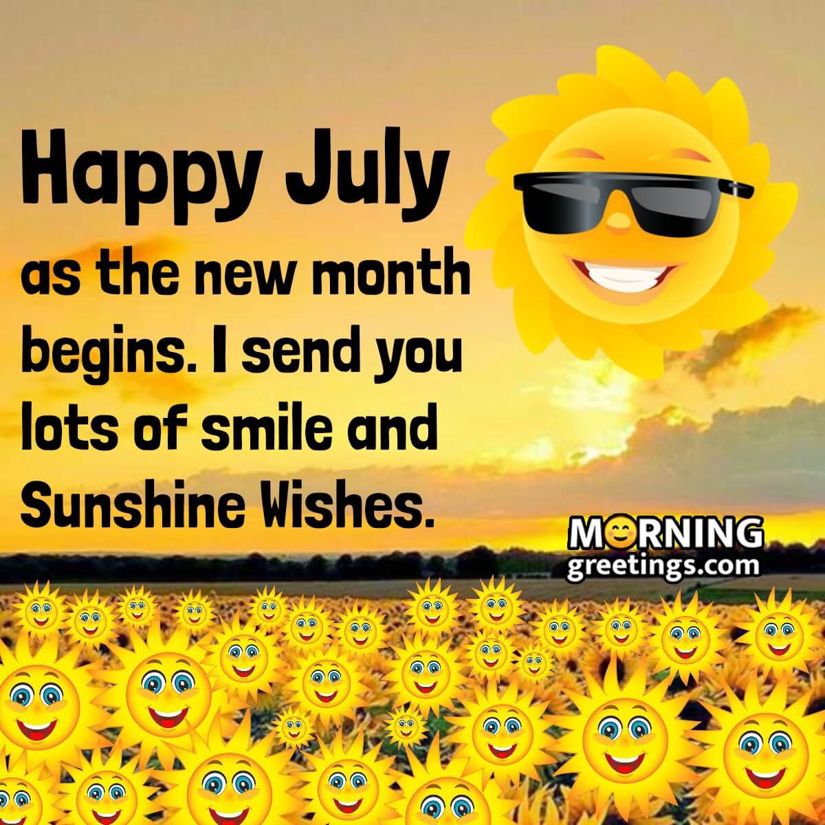 Happy July Wishes