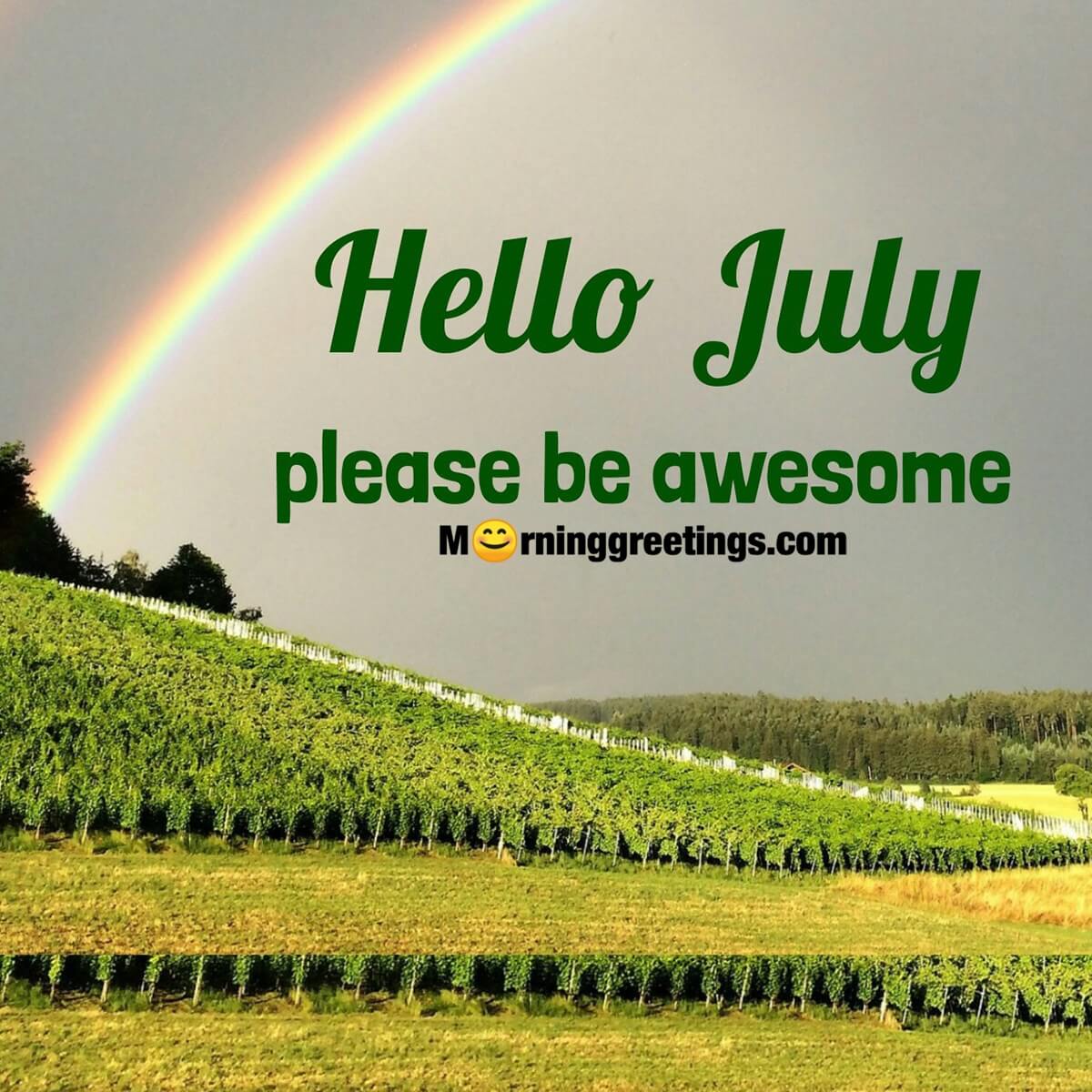 Hello July Please Be Awsome