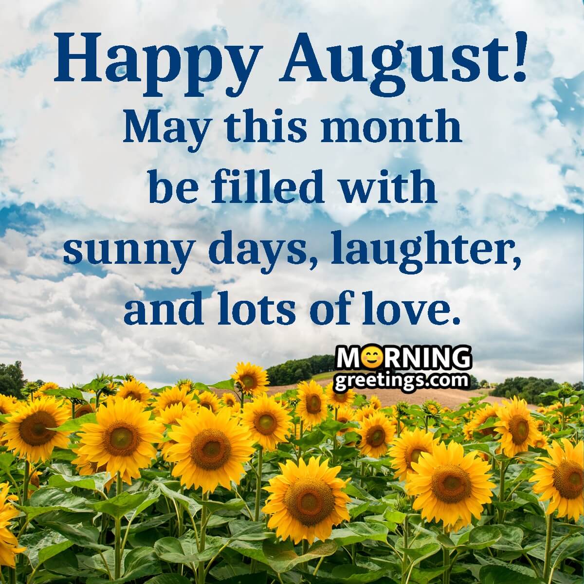 Happy August Wish Image