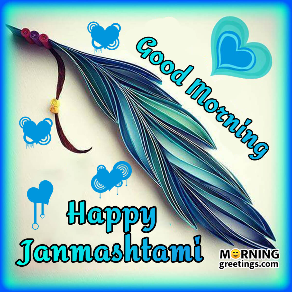 Good Morning Happy Janmashtami Pic