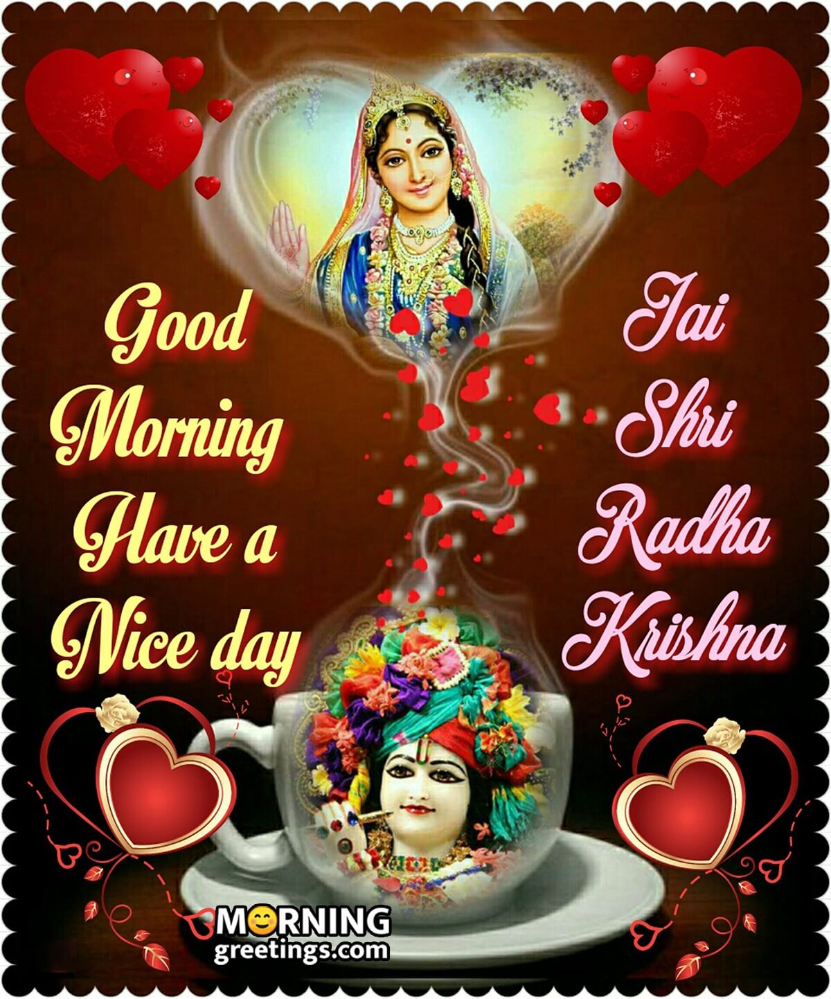 Good Morning Have A Nice Day Jai Shri Radha Krishna