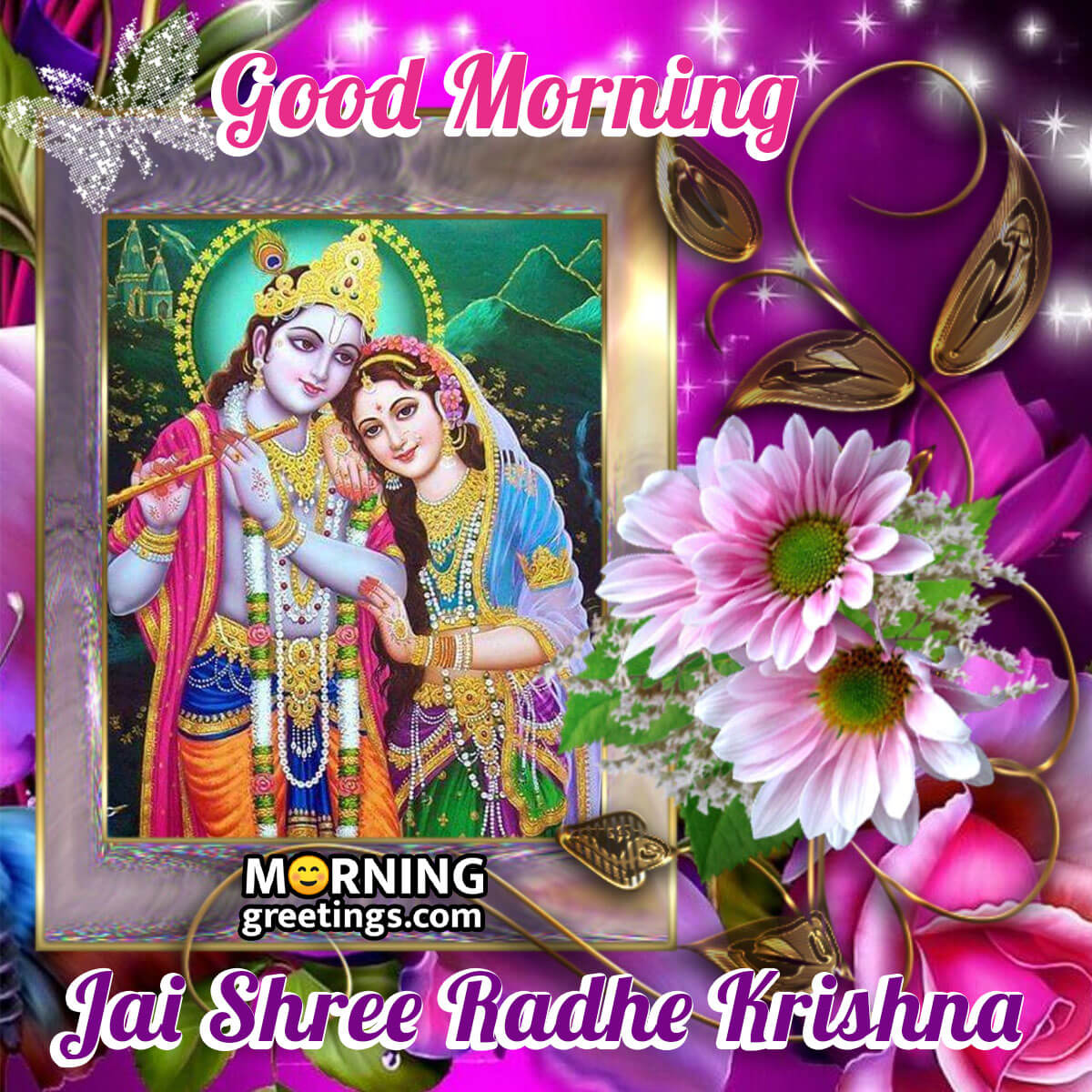 Good Morning Jai Shree Radhe Krishna Image