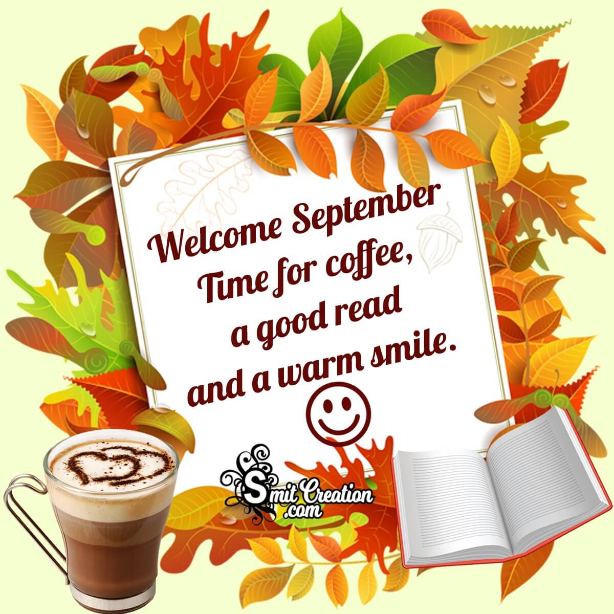 Welcome September Time For Coffee