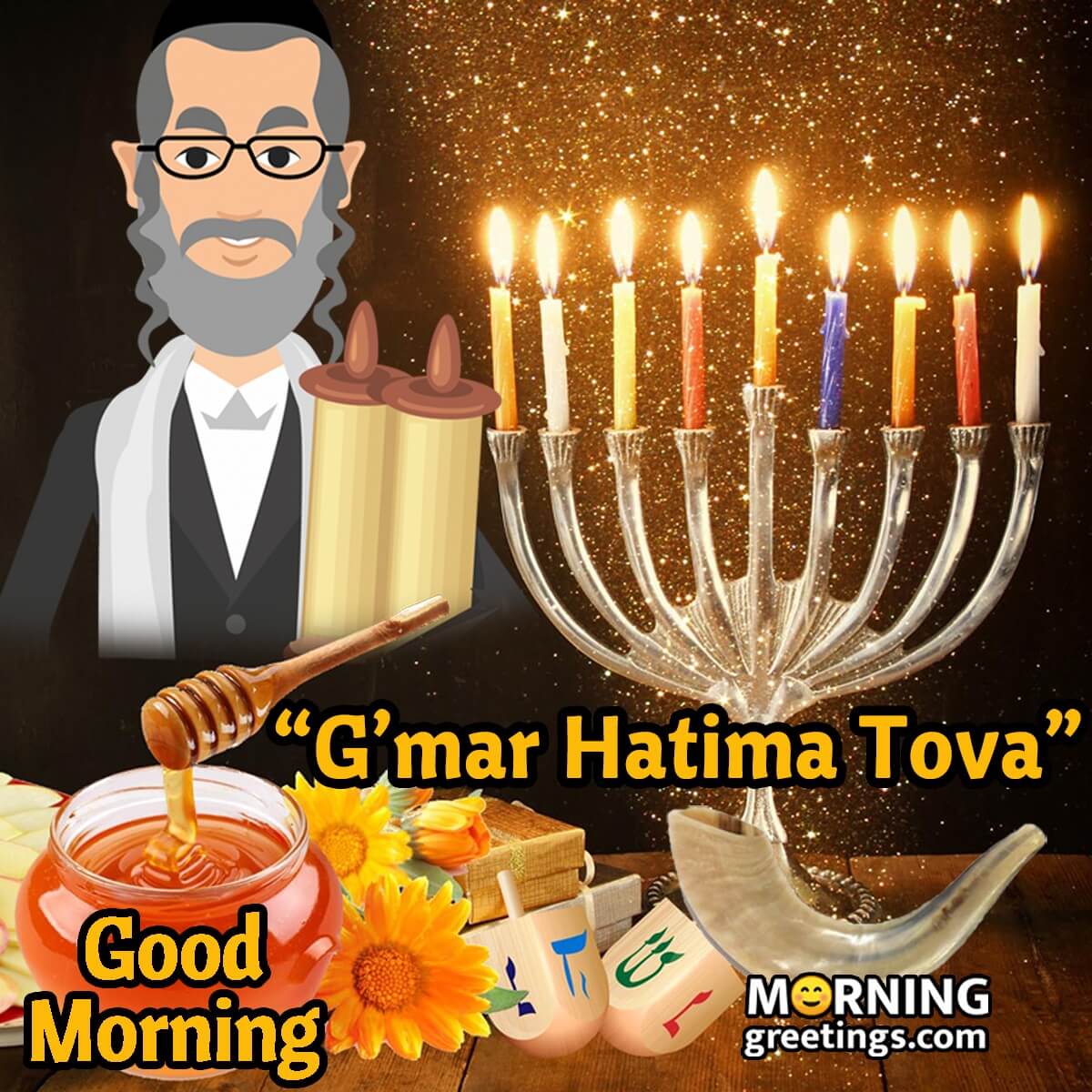 Good Morning G’mar Hatima Tova