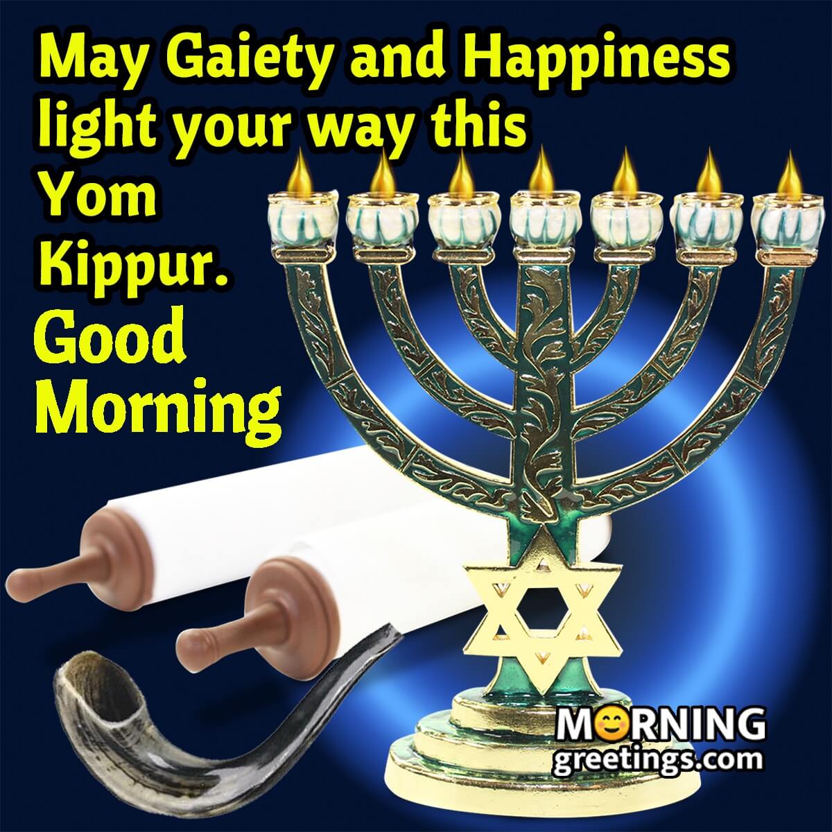 Good Morning Happy Yom Kippur Wish