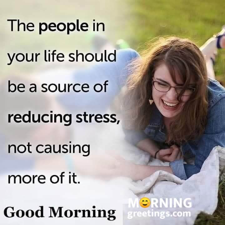 Good Morning People In Your Life Quote