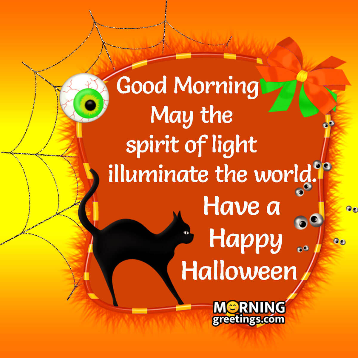 Good Morning A Happy Halloween