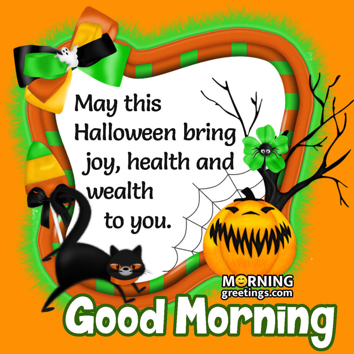 Good Morning Halloween Greetings