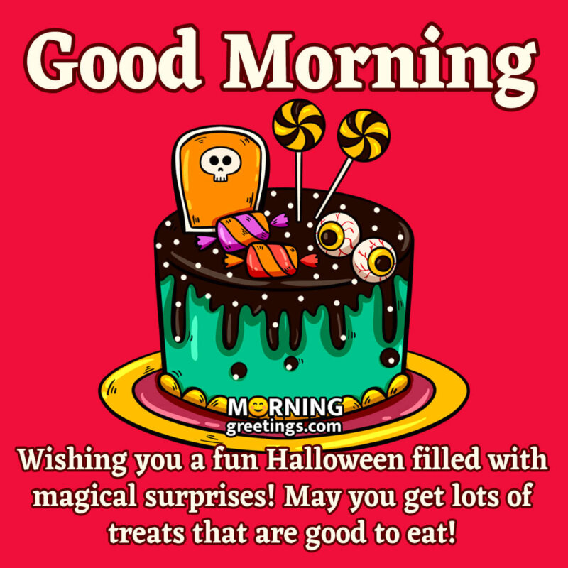 Good Morning Happy Halloween Wish