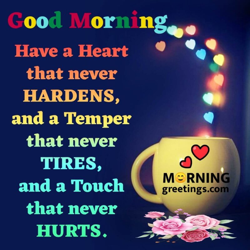 Good Morning Heart Message