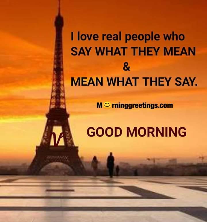Good Morning Love Real People