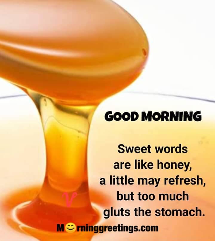 Good Morning Sweet Words Quote