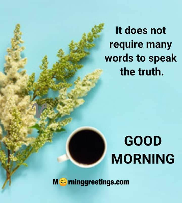 Good Morning Words Quote
