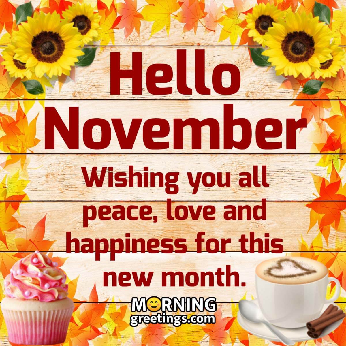 Hello November Wishes