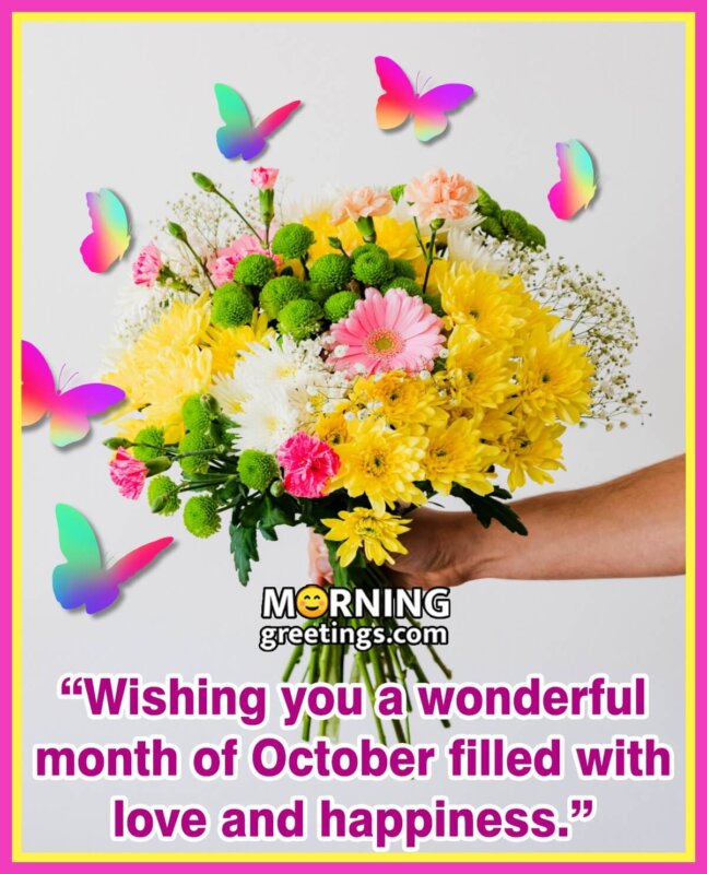 Wishing Wonderful October Month