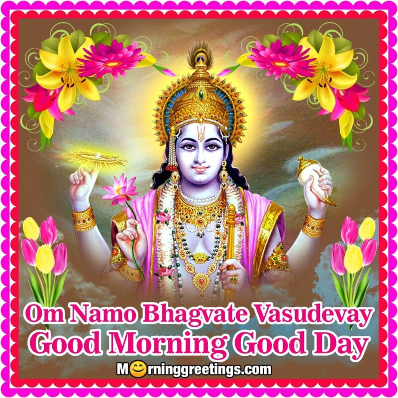 Good Morning Lord Vishnu Image