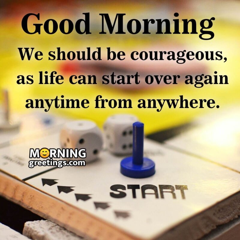 Good Morning Start Life