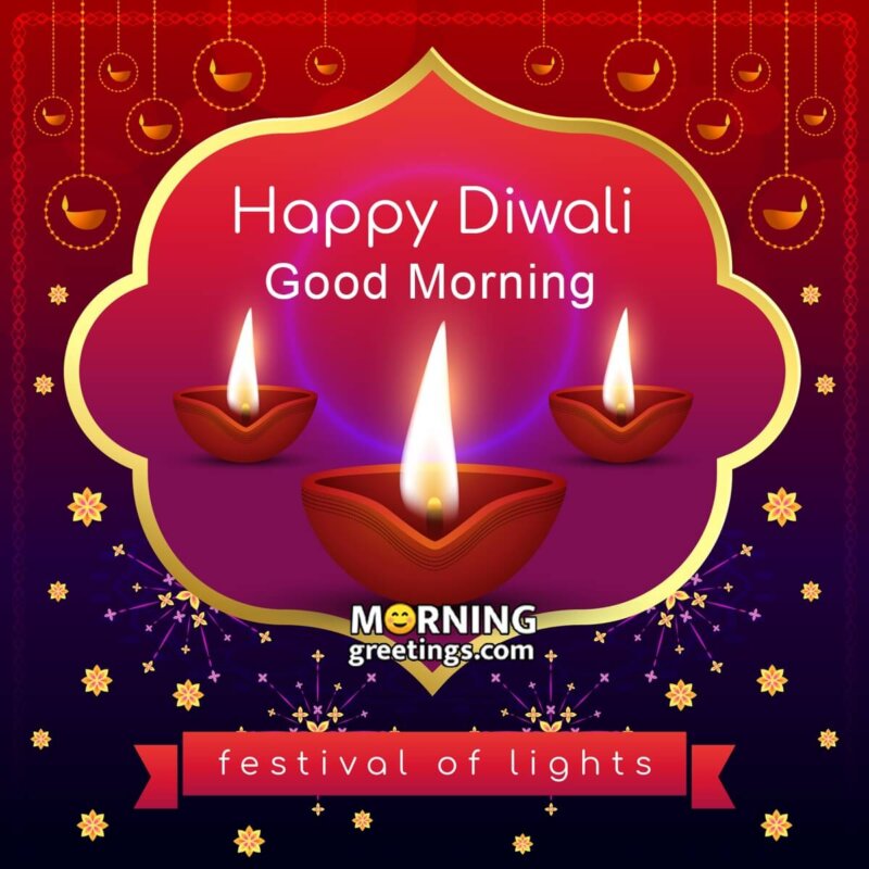 Happy Diwali Good Morning Image