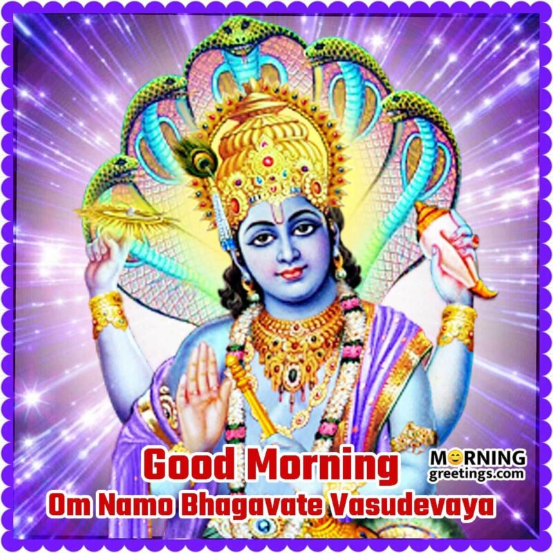 Good Morning Lord Vishnu