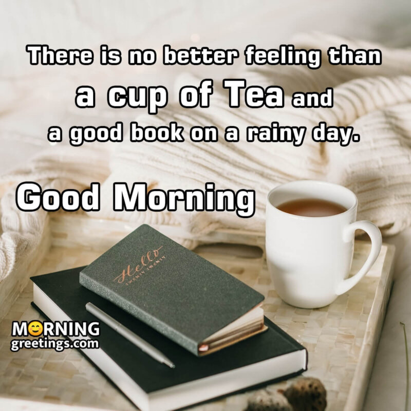 Good Morning Tea Quote
