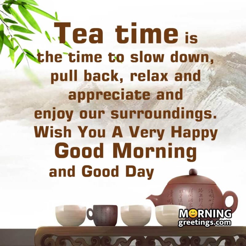 Wish You A Very Happy Good Morning And Good Day