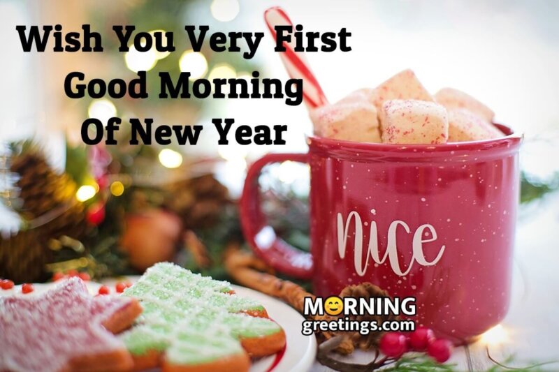 Wish You First Good Morning Of New Year