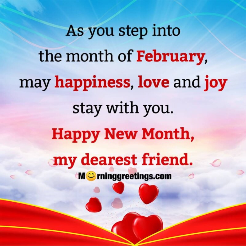 Happy February New Month Dear Fiend
