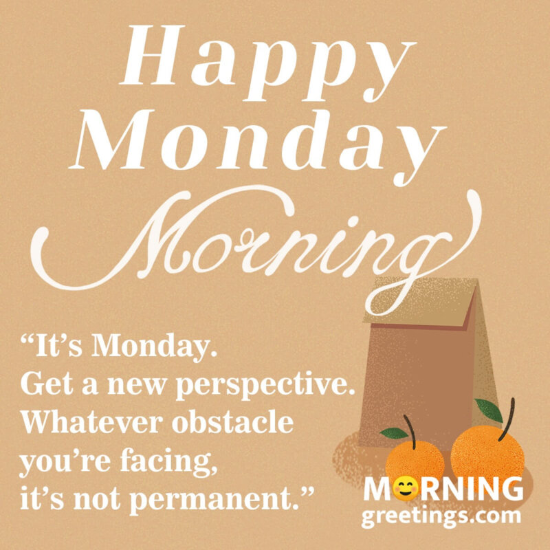 Happy Monday Morning Image