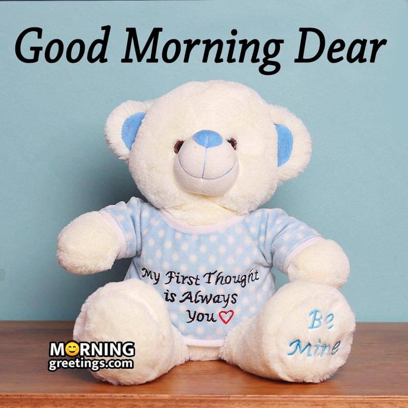 Good Morning Dear Teddy
