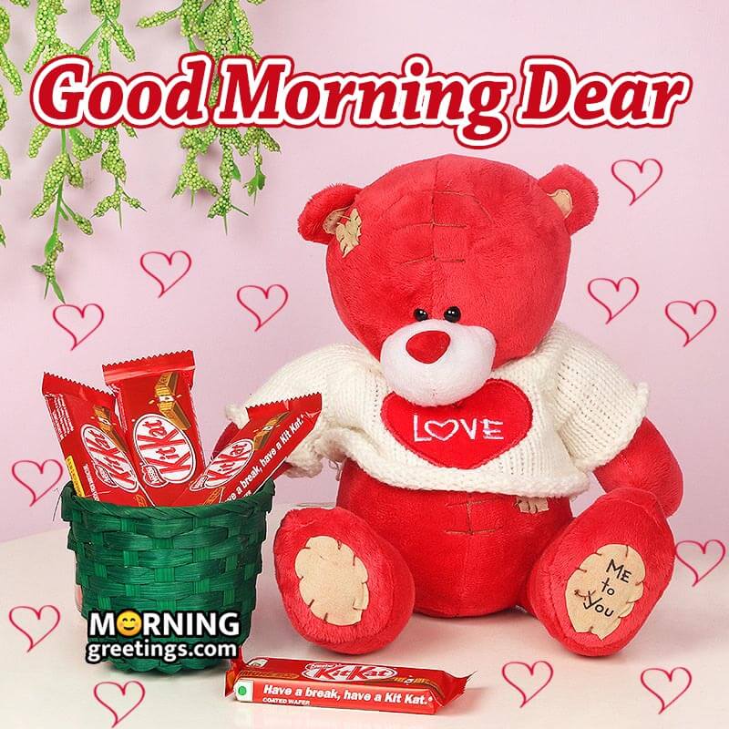 25 Good Morning With Cute Teddy Bear Cards - Morning Greetings ...