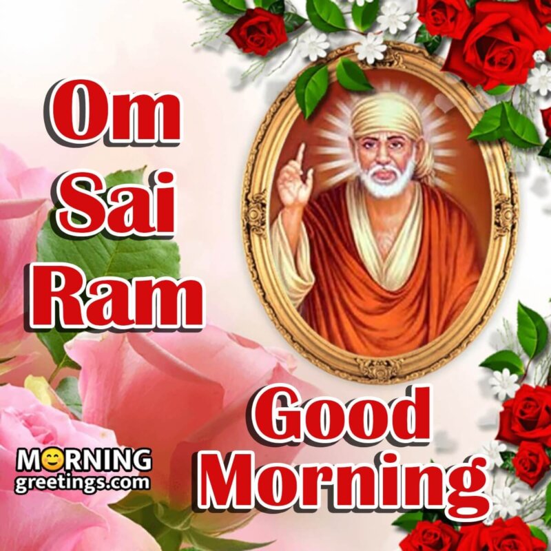 Good Morning Om Sai Ram Photo