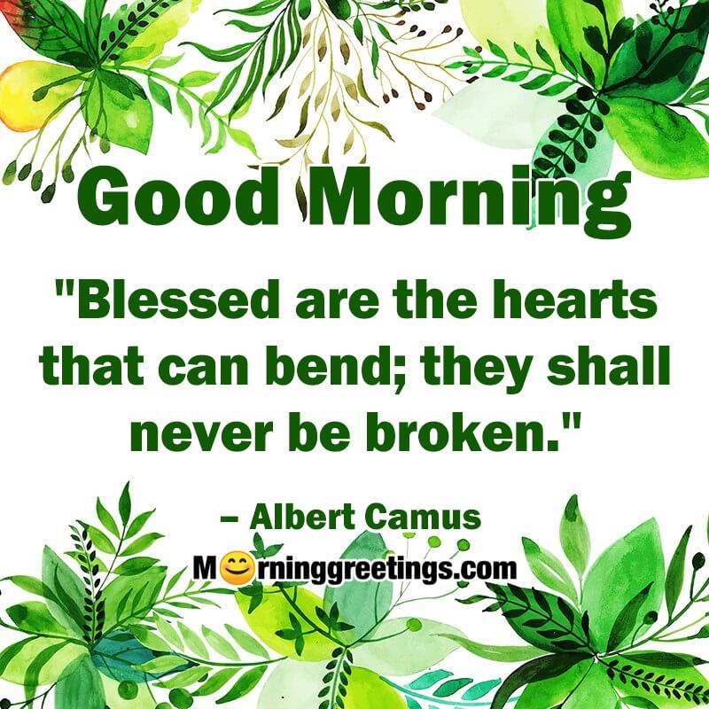 Good Morning Blessed Hearts