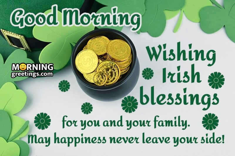 Good Morning Irish Blessing