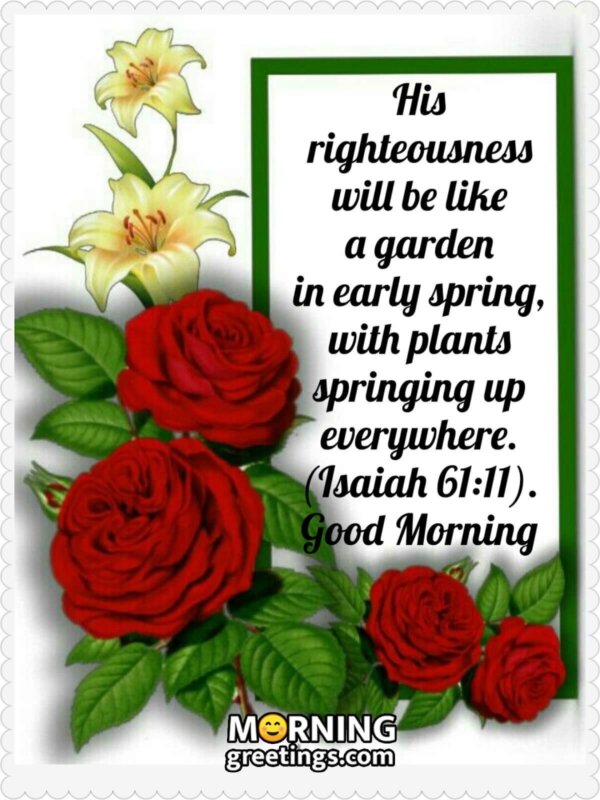 Good Morning Lord Quote