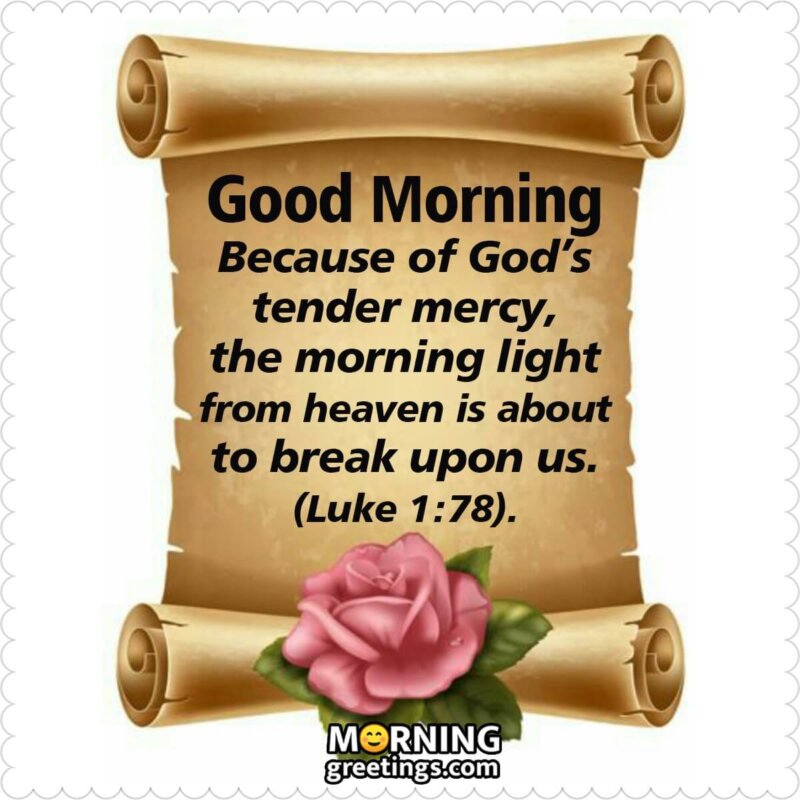 30 Good Morning Bible Quotes Images - Morning Greetings – Morning ...