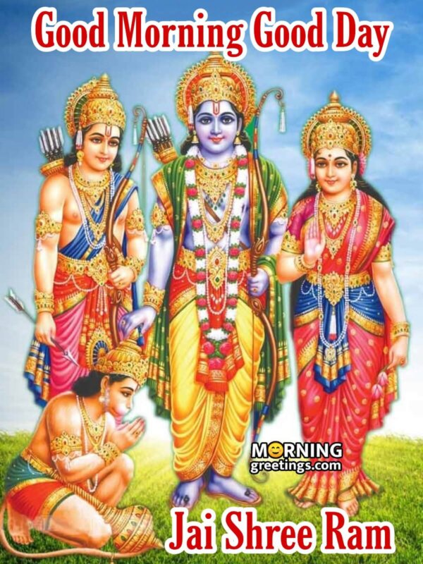 Good Morning Jai Shree Ram Image