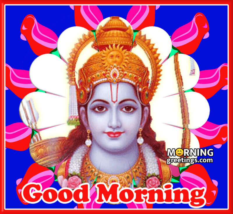 Good Morning Shree Ram Image