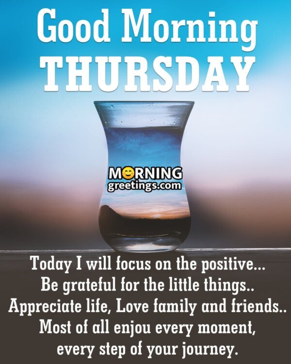 50 Wonderful Thursday Quotes Wishes Pics - Morning Greetings – Morning