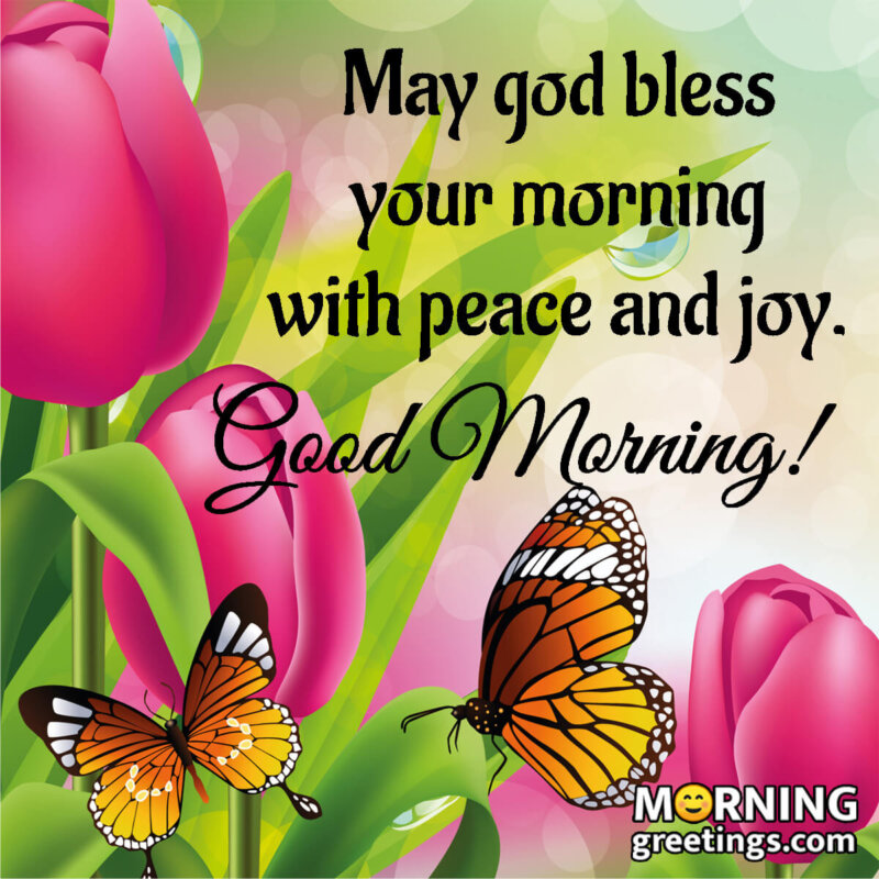 Good Morning Wishes With Blessings Image